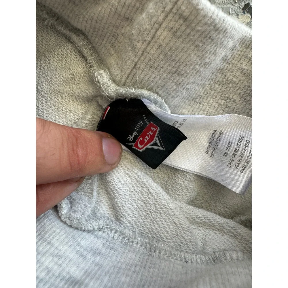Disney Pixar Cars‎ Lightning McQueen Boys Gray Shorts Size 3T Toddler Rare AOP